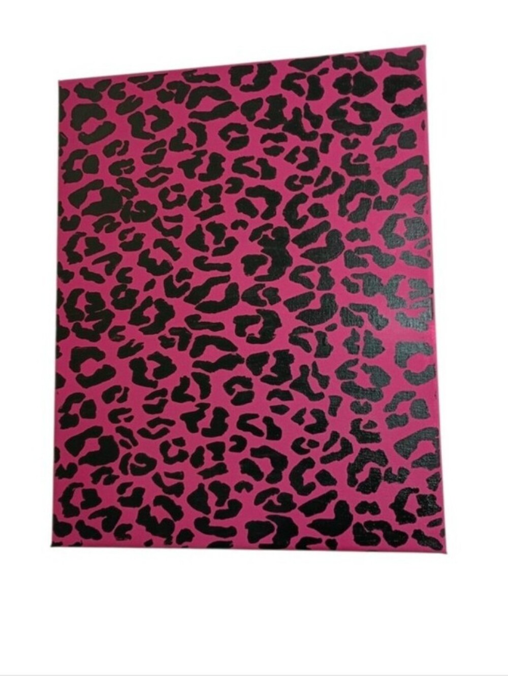 Pink Leopard Canvas Art Painting